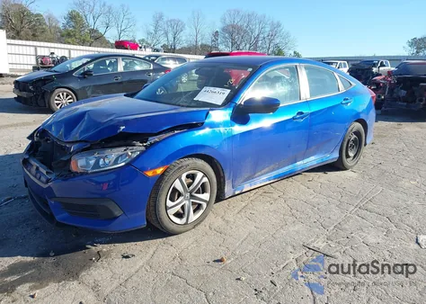 2016 Honda Civic Lx z USA, uszkodzony, nr VIN 19XFC2F50GE061706